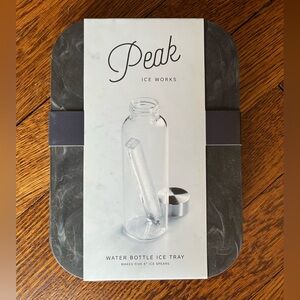 Peak Ice Works Water Bottle Ice Tray – Makes 5 Ice Spears